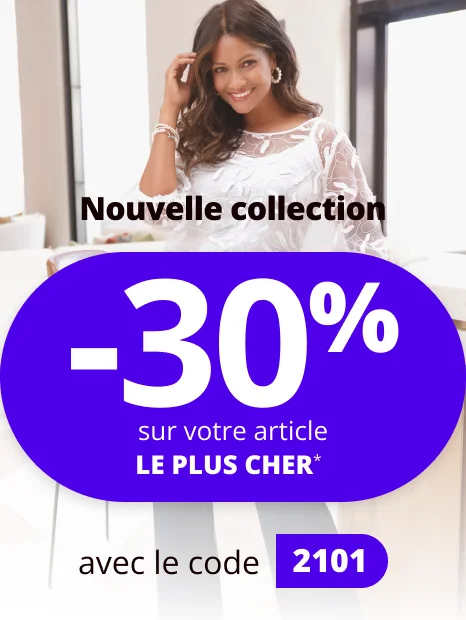 -30% sur votre article le plus cher