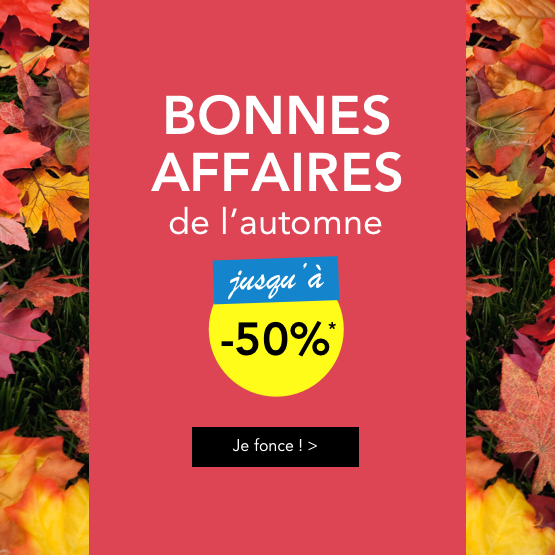 Bonnes affaires de l'automne